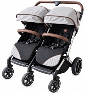 Carrinho Compacto Duplo _ até 22 kg cada assento 