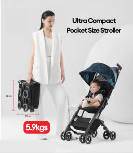 NOVO! Carrinho Ultra Compacto GB Pockit All Terrain _ até 22 kg _ reclina 